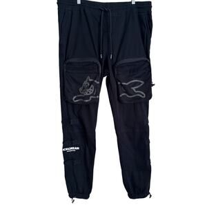 Ice Cream Softee Cargo Pants Mens Black Size 2X